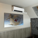 compacte airco plaatsen op slaapkamer